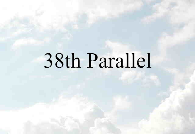 38th parallel