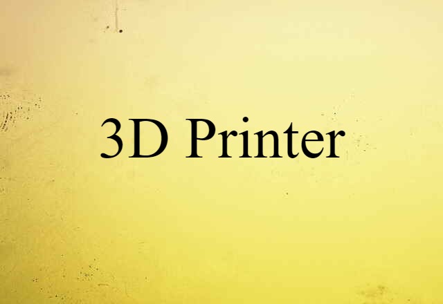 3D printer