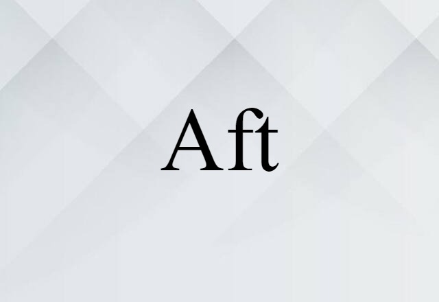 aft