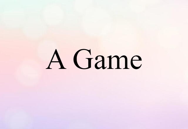 A game