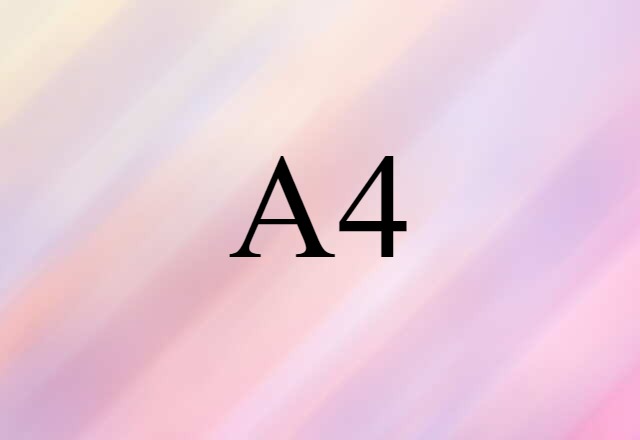 A4