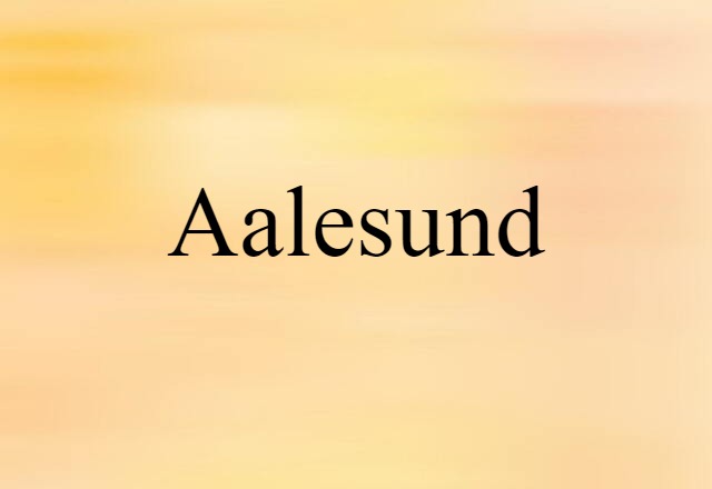 Aalesund