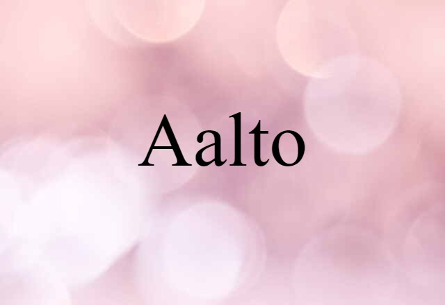 Aalto