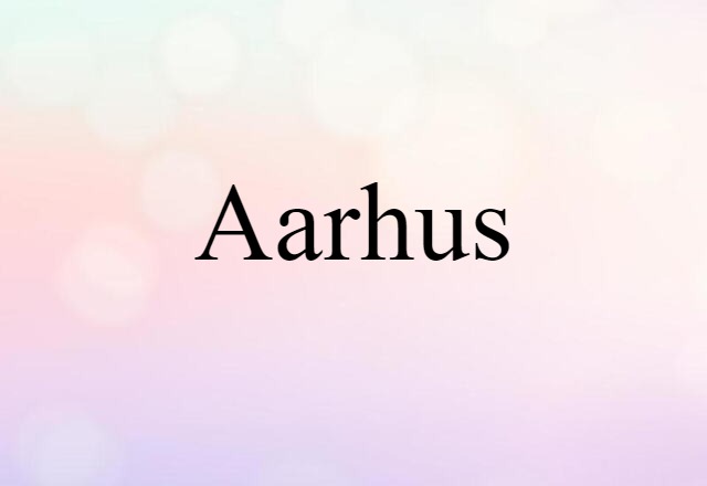 Aarhus