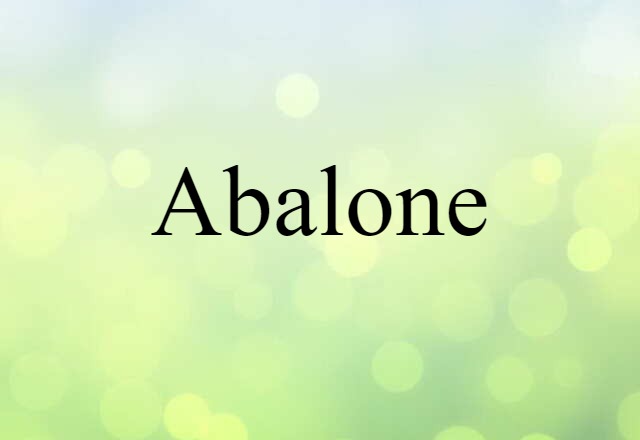 abalone