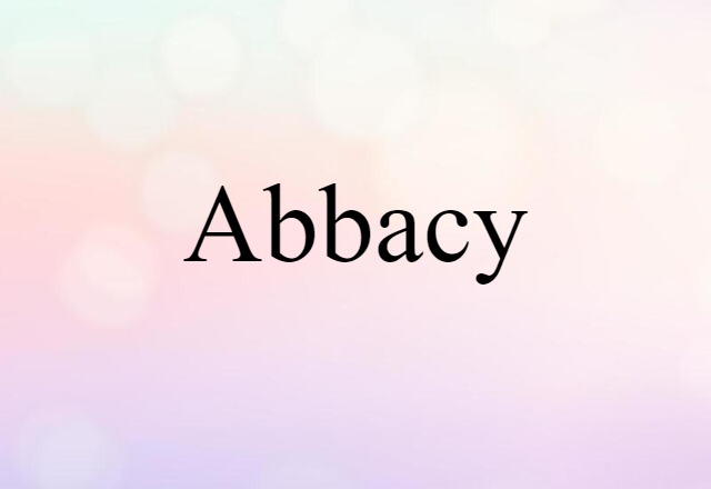 abbacy