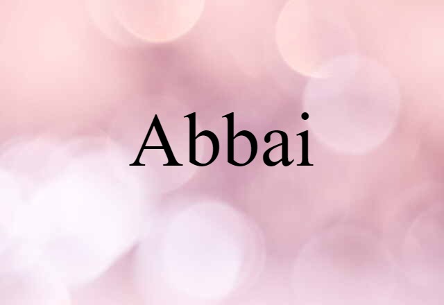 Abbai