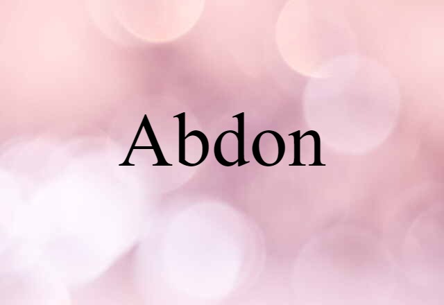 Abdon