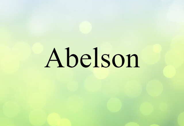 Abelson