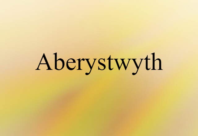 Aberystwyth