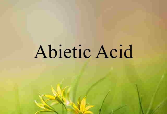 abietic acid