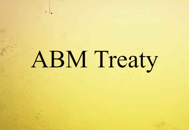 ABM Treaty