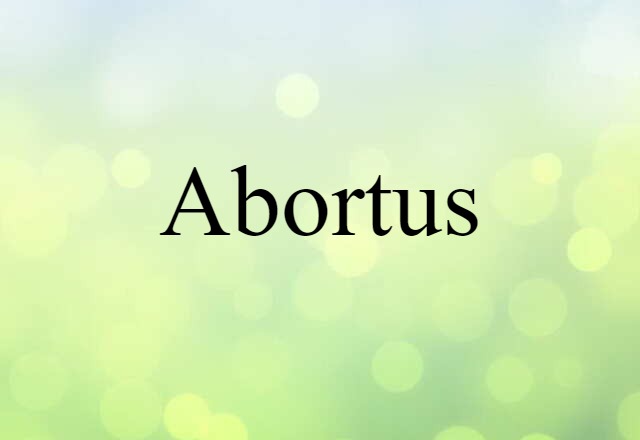 abortus