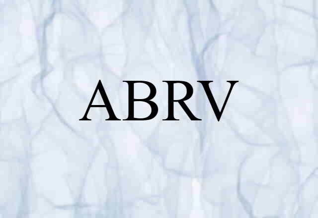 ABRV