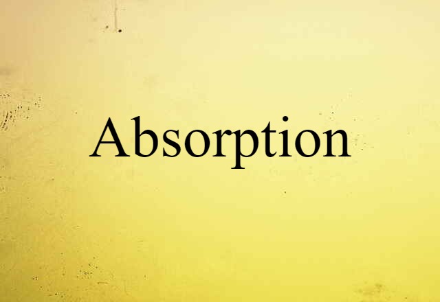 absorption