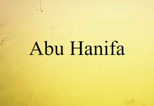 Abu Hanifa