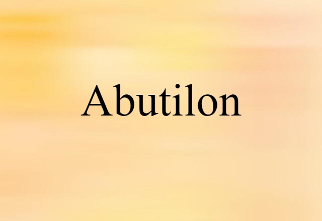 abutilon