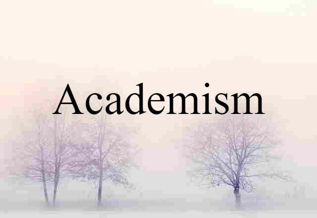 academism