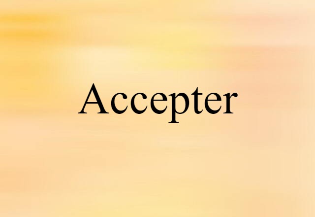 accepter