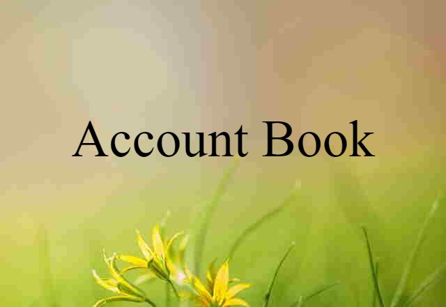 account book