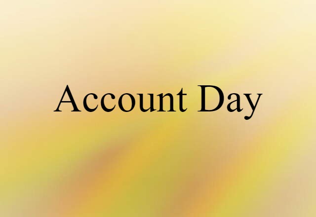 account day