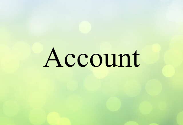 account