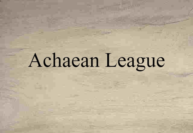 Achaean League