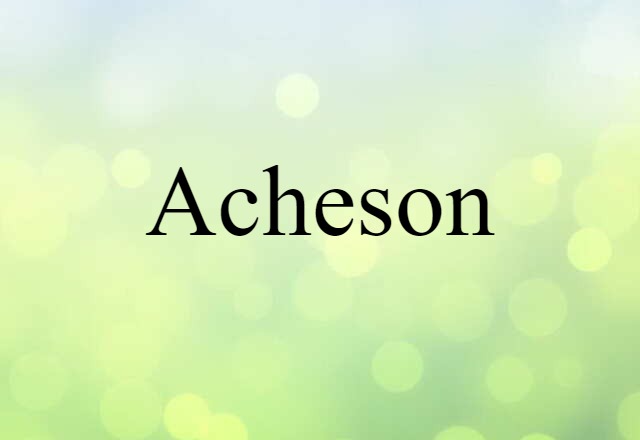 Acheson