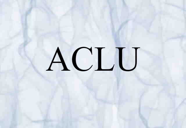 ACLU