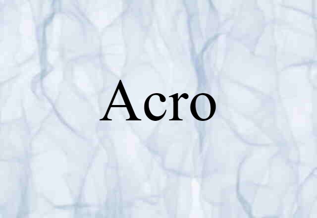 acro