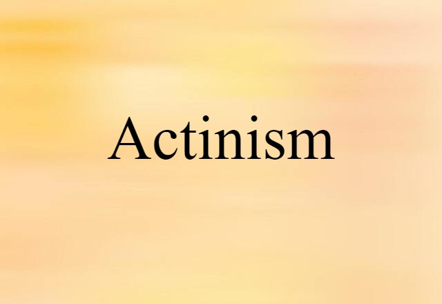 actinism