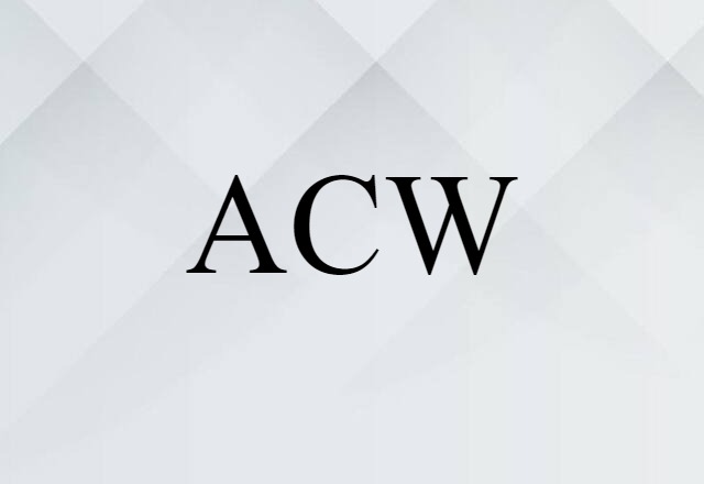 ACW