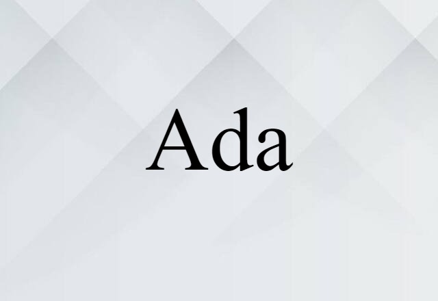 Ada