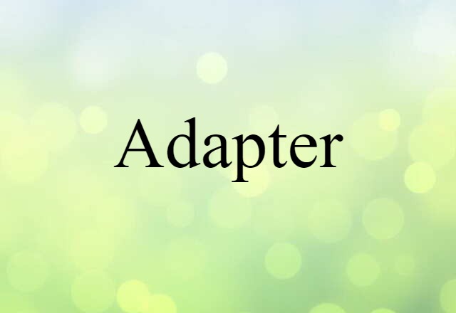 adapter