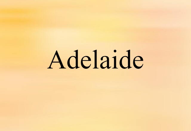 Adelaide