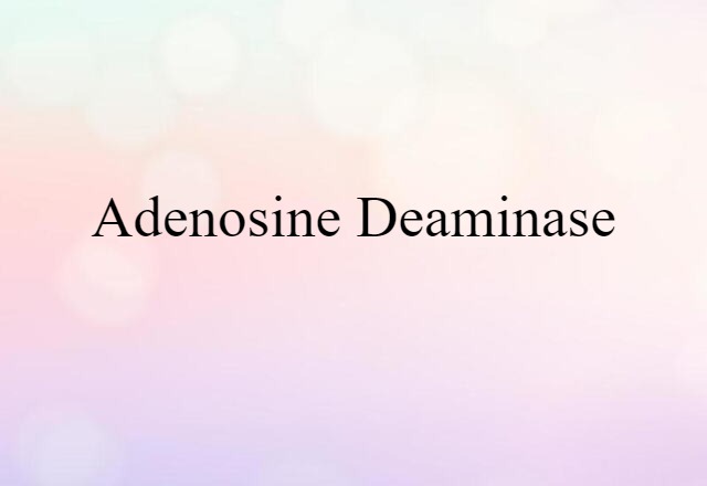 adenosine deaminase