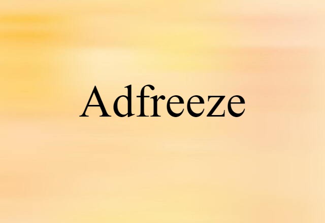 adfreeze