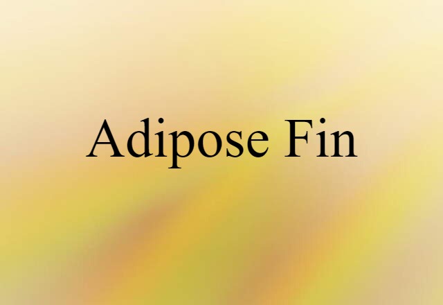 adipose fin