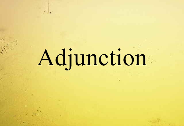 adjunction