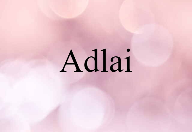 Adlai