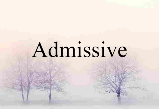 admissive