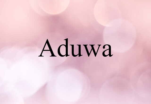 Aduwa