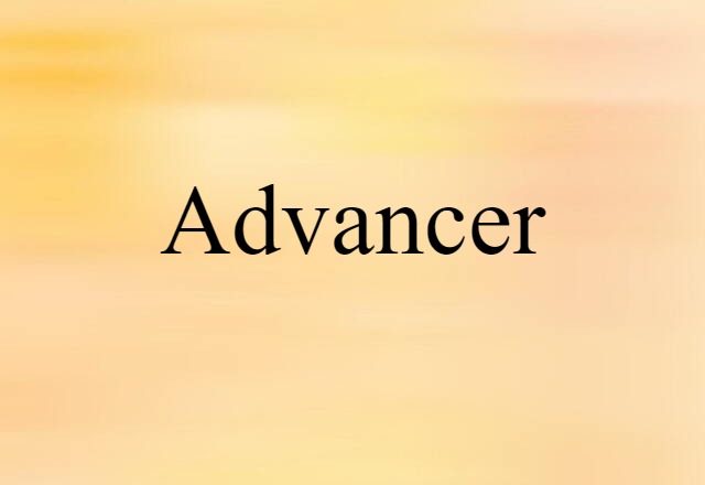 advancer