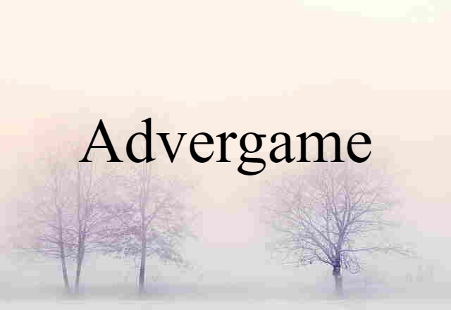 Advergame (noun) Definition, Meaning & Examples