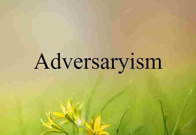 adversaryism