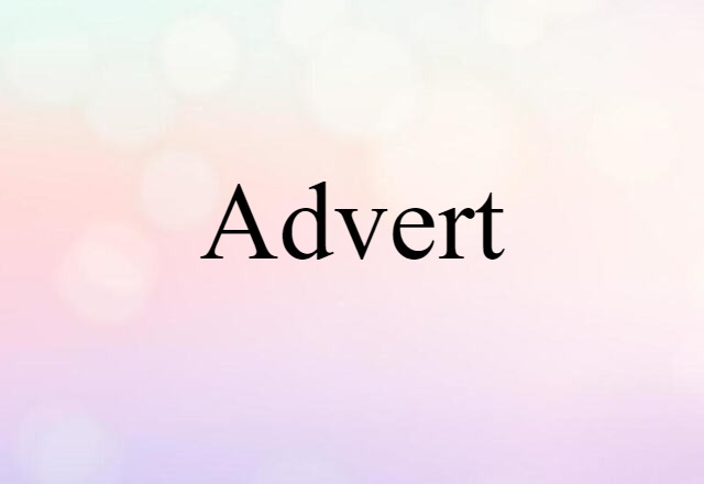 advert