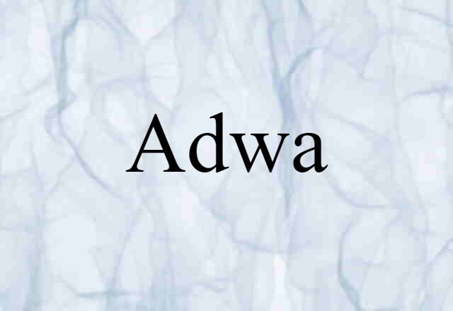 Adwa