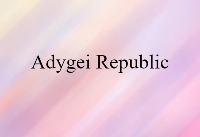 Adygei Republic