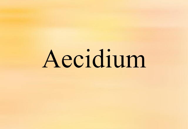 aecidium