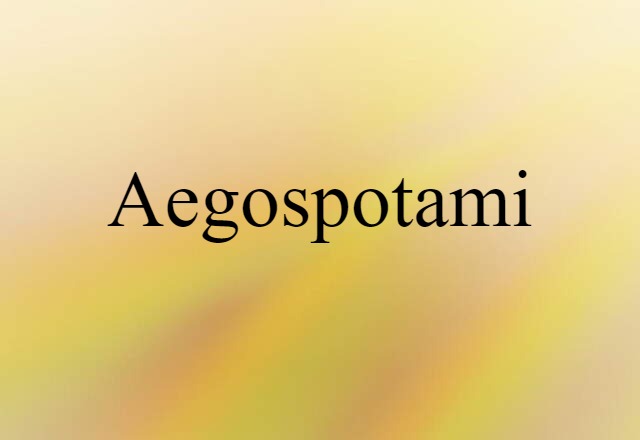 Aegospotami